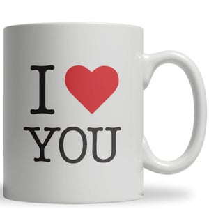 I Heart You Ceramic Mug
