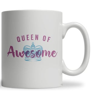 Queen of Awesome Ceramic Mug