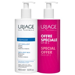 Uriage Xemose Emollient Milk 400ml Duo