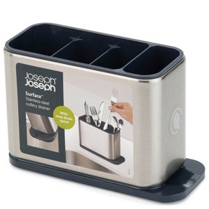 Joseph Joseph Surface Cutlery Drainer - Stainless Steel