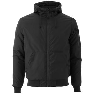 Brave Soul Men's Plutonium Hooded Jacket - Black