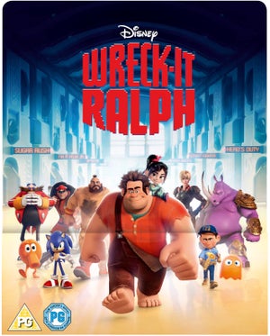 Wreck-It Ralph 3D (Includes 2D Version) - Zavvi Exclusive Lenticular Edition Steelbook