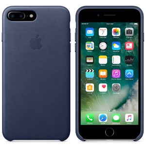 Apple iPhone 7 Plus Leather Case - Midnight Blue