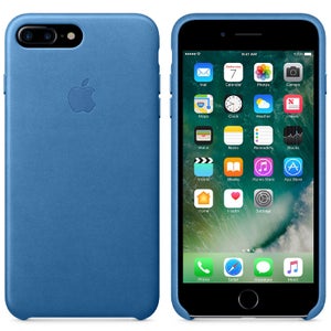 Apple iPhone 7 Plus Leather Case - Sea Blue