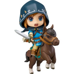 The Legend of Zelda Breath of the Wild Nendoroid Link Figure Deluxe Edition