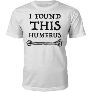 Humerus Slogan T-Shirt - White