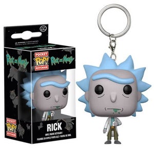 Rick and Morty Rick Pocket Funko Pop! Keychain