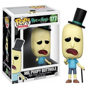 Rick & Morty Mr. Poopy Butthole Pop! Vinylfigur