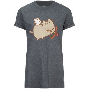 Pusheen Women's Love Cat T-Shirt - Grey