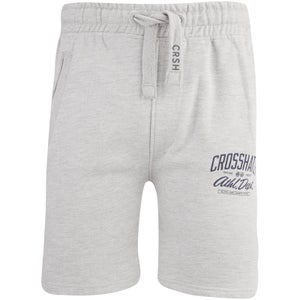 Crosshatch Men's Digs Jog Shorts - Grey Marl