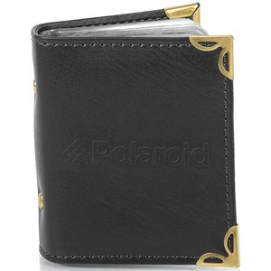Polaroid Leatherette Photo Album (For 2x3 Inch Film/Paper) - Black