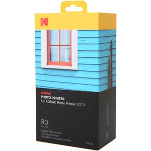 Kodak Photo Printer Dock Cartridge and 80 Pack of Film