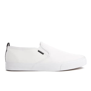 Crosshatch Men's Avalanche Plimsolls - White Chambray