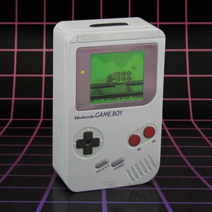 Nintendo Game Boy Tin Money Box - White