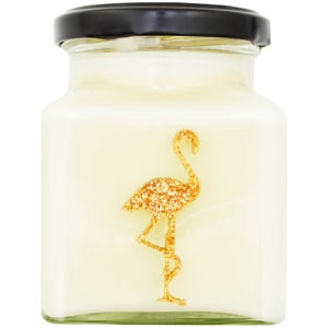 Pina Colada Flamingo Candle