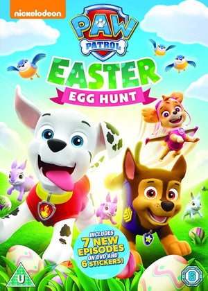 Paw Patrol: Paw Patrol: Easter Egg Hunt + Sticker Sheet - Sticker Sheet versie