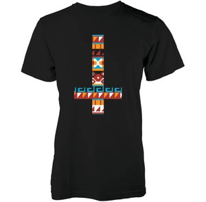 Abandon Ship Men's Aztec Cross T-Shirt - Black