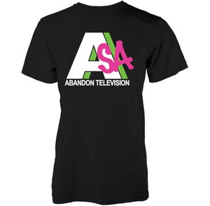 Abandon Ship Men's Abandon Television T-Shirt - Black