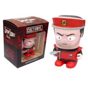 Captain Scarlet - Ltd Edition Cult Vinyl Figure - Zavvi Exclusive