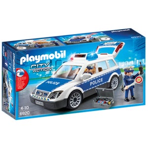 Playmobil City Action Coche de policía con luces y sonido (6920)