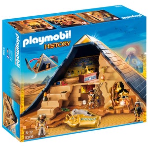 Playmobil History Egyptian Pharaoh's Pyramid with Many Hidden Tombs and Traps (5386)