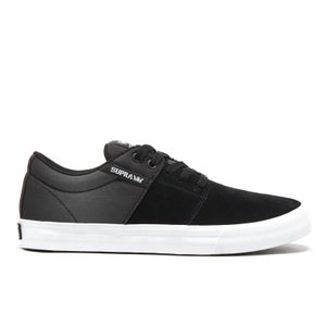 Supra Men's Stacks II Vulc Trainers - Black/White