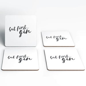 But First Gin Coasters