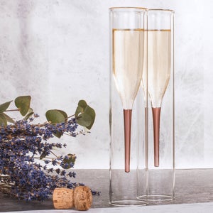 Soiree Inside Out Champagne Flutes