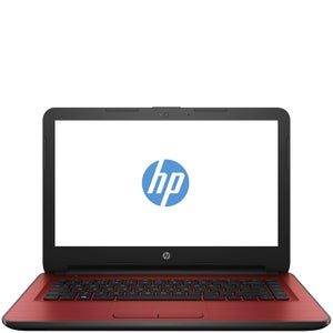 HP 14-AM033NA 14"" Laptop (Intel Pentium N3710, 4GB, 1TB, 1.6GHz, Windows 10) - Red - Manufacturer Refurbished