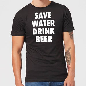Beershield Save Water Drink Beer Men's T-Shirt