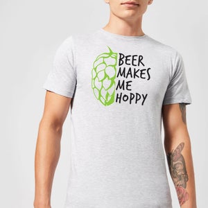 Beer Makes Me Hoppy Mens T-Shirt