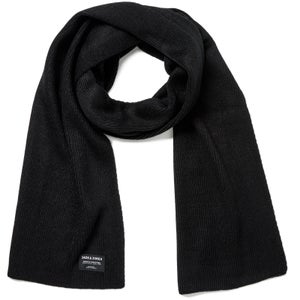Jack & Jones Men's DNA Knitted Scarf - Black