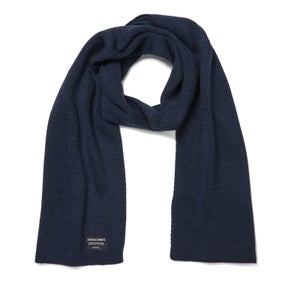 Jack & Jones Men's DNA Knitted Scarf - Navy Blazer