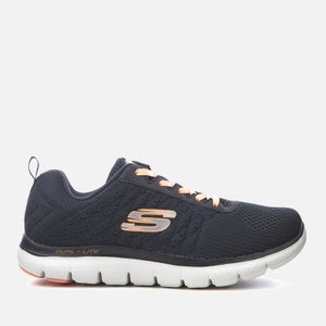 Skechers Women's Flex Appeal 2.0 Break Free Trainers - Charcoal