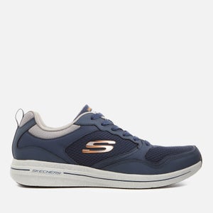 Skechers Men's Burst 2.0 Trainers - Navy/Orange