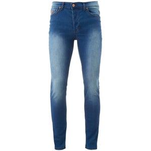 Threadbare Men's Ghost Denim Jeans - Mid Wash