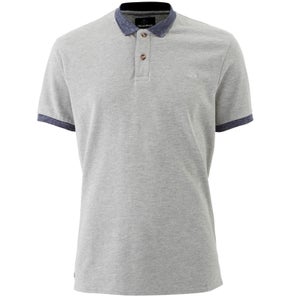 Threadbare Men's Compton Polo Shirt - Grey