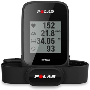 Polar M460 GPS-Fahrradcomputer mit Pulsmessung – Schwarz
