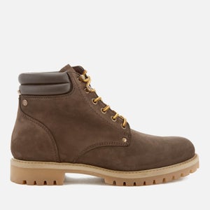 Jack & Jones Men's Stoke Nubuck Worker Boots - Java