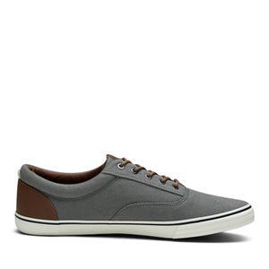 Jack & Jones Men's Vision Mix Canvas Pumps - Castlerock