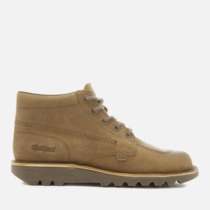 Kickers Men's Kick Hi Leather Boots - Khaki
