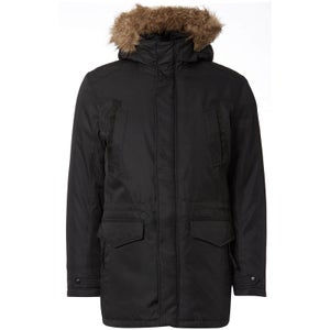 Jack & Jones Core Men's Land Parka Jacket - Black