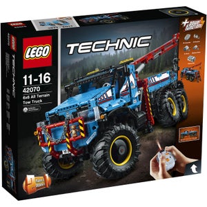 LEGO Technic: 6x6 All Terrain Tow Truck RC Toy (42070)