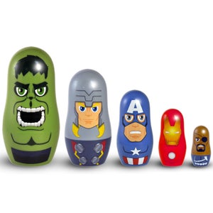 Marvel Avengers Plastic Nesting Dolls