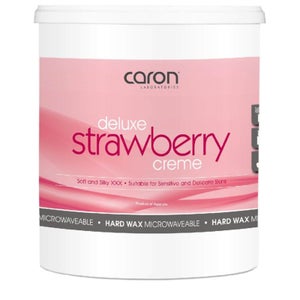 Caronlab Strawberry Crème Microwaveable Hard Wax 800g