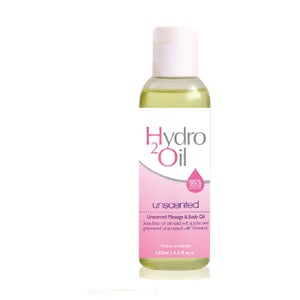 Caronlab Hydro2Oil Unscented Massage and Body Oil 125ml