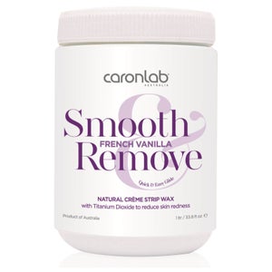 Caronlab Smooth And Remove French Vanilla Natural Creme Strip Wax 800g