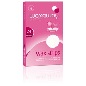 Waxaway By Caron Professional Wax Strips 24pk