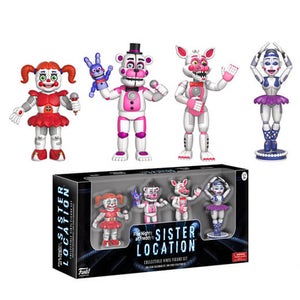 Funko Five Nights at Freddy's 2 Inch Action Figures Sister Location (4 Pack)