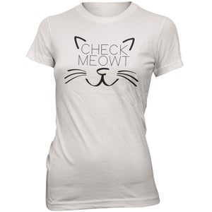Check Meowt Women's Slogan T-Shirt
